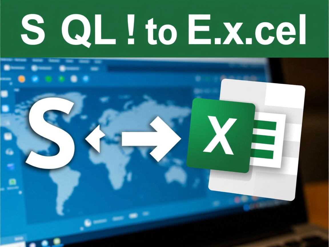 如何快速将SQL数据库导出到Excel  第3张 如何快速将SQL数据库导出到Excel  第3张