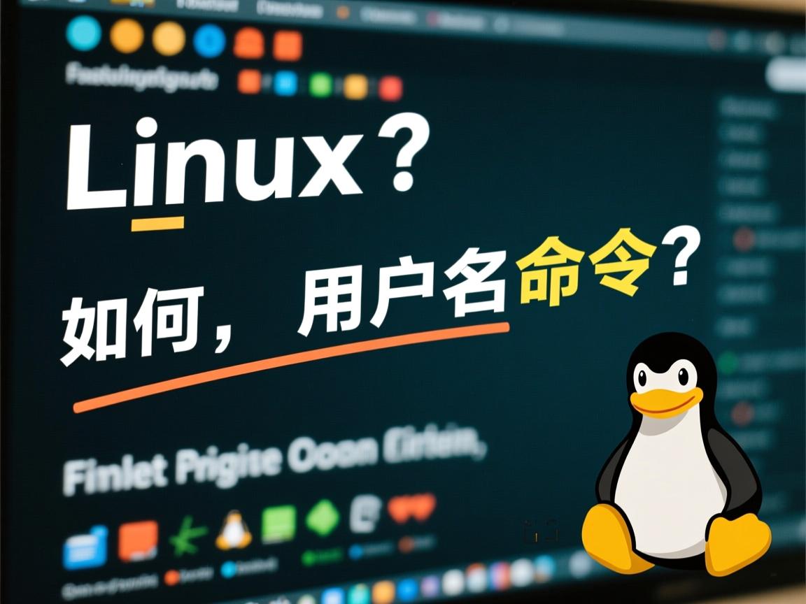 Linux如何查询用户名命令?  第2张 Linux如何查询用户名命令?  第2张