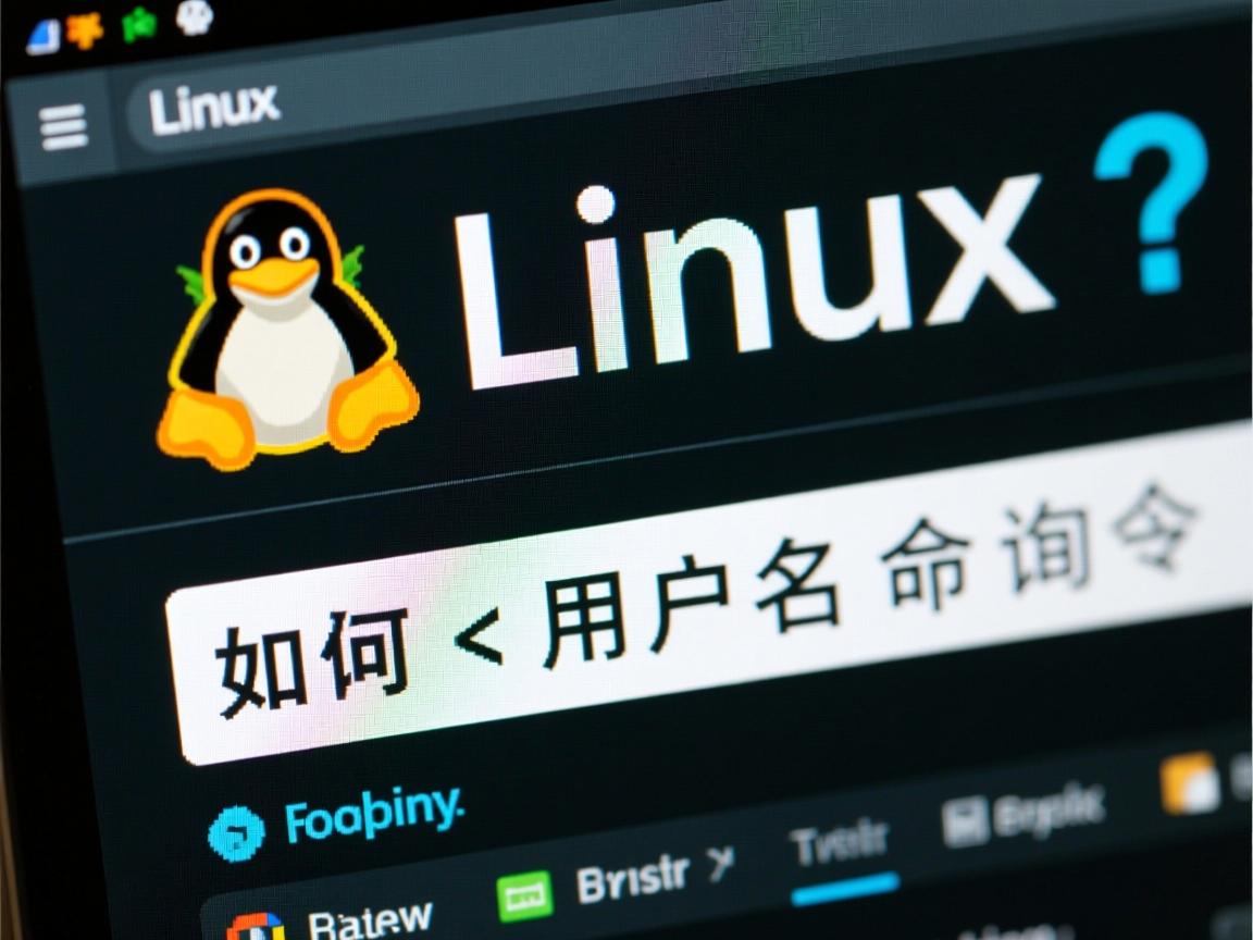 Linux如何查询用户名命令?  第3张 Linux如何查询用户名命令?  第3张