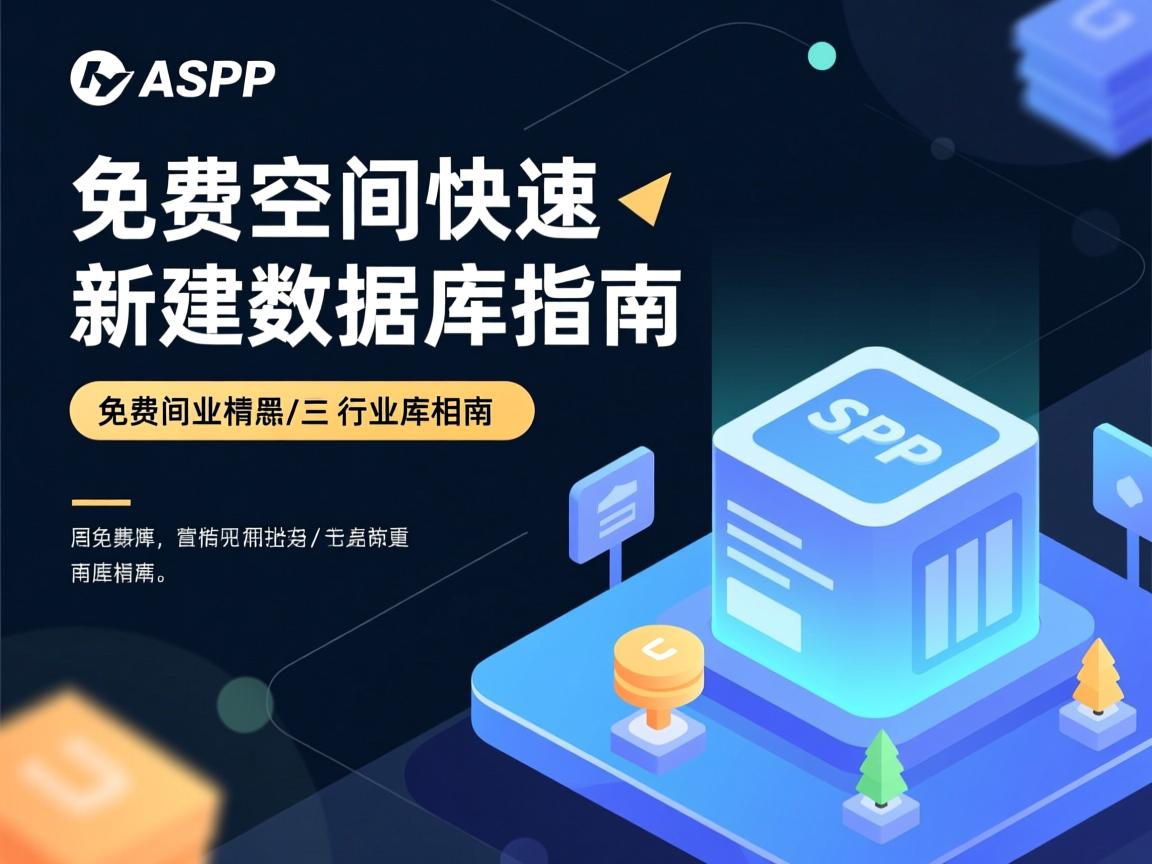 ASP免费空间快速新建数据库指南  第1张 ASP免费空间快速新建数据库指南  第1张