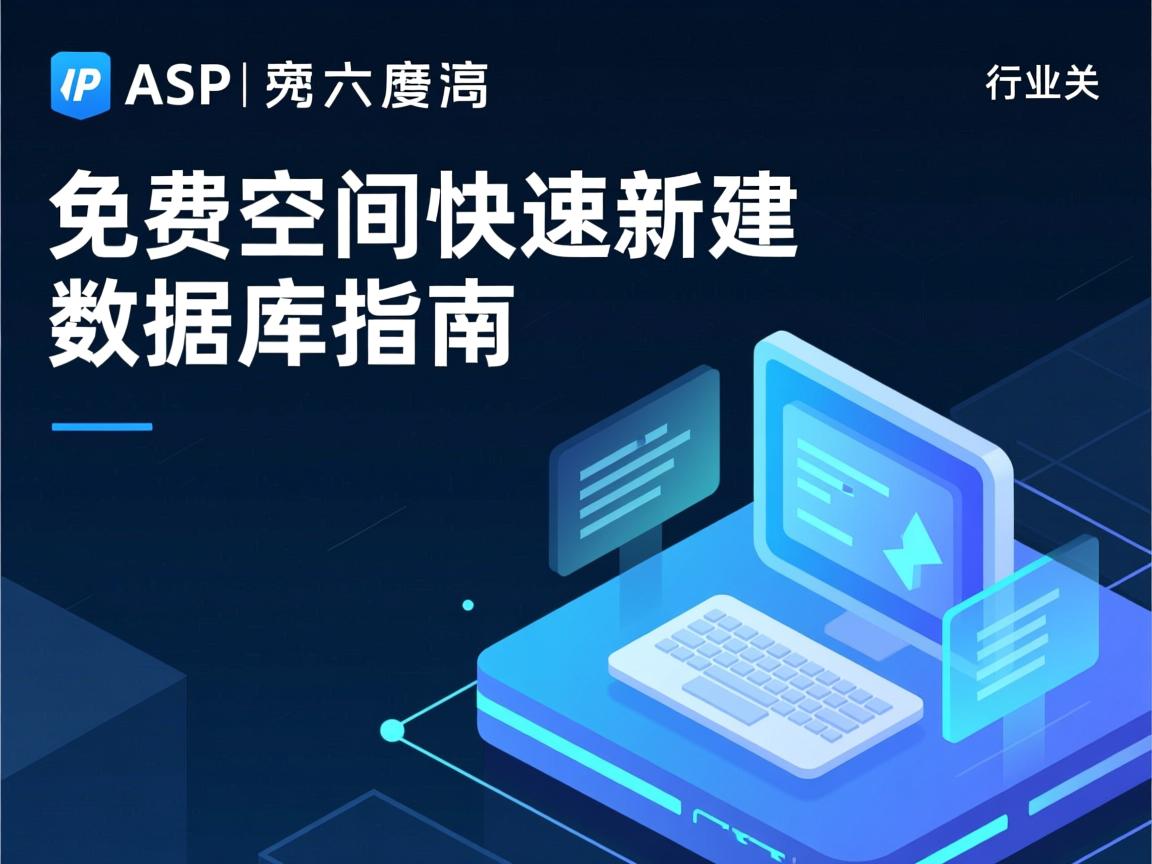 ASP免费空间快速新建数据库指南  第3张 ASP免费空间快速新建数据库指南  第3张