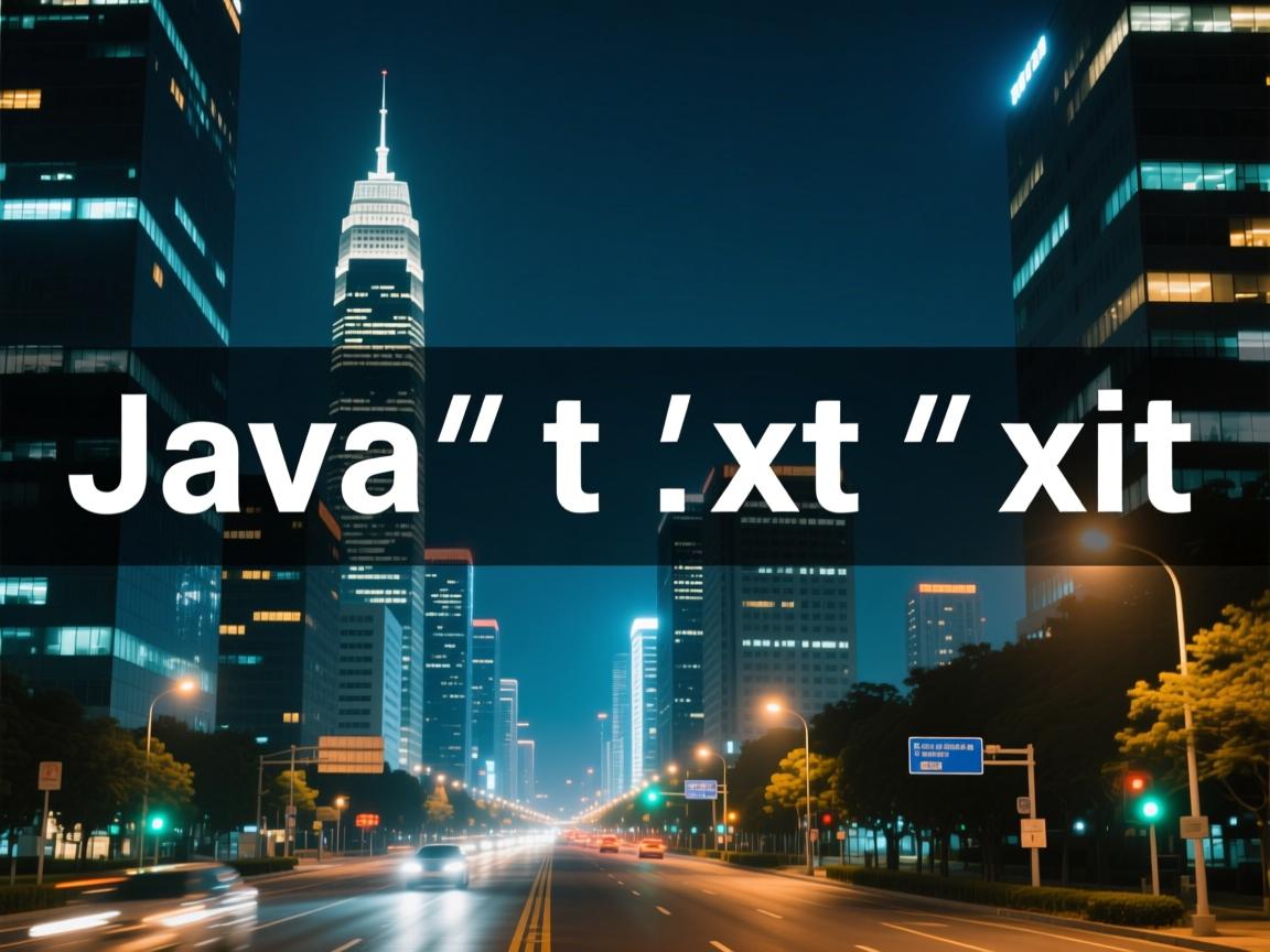 Java如何打开txt文件  第1张 Java如何打开txt文件  第1张