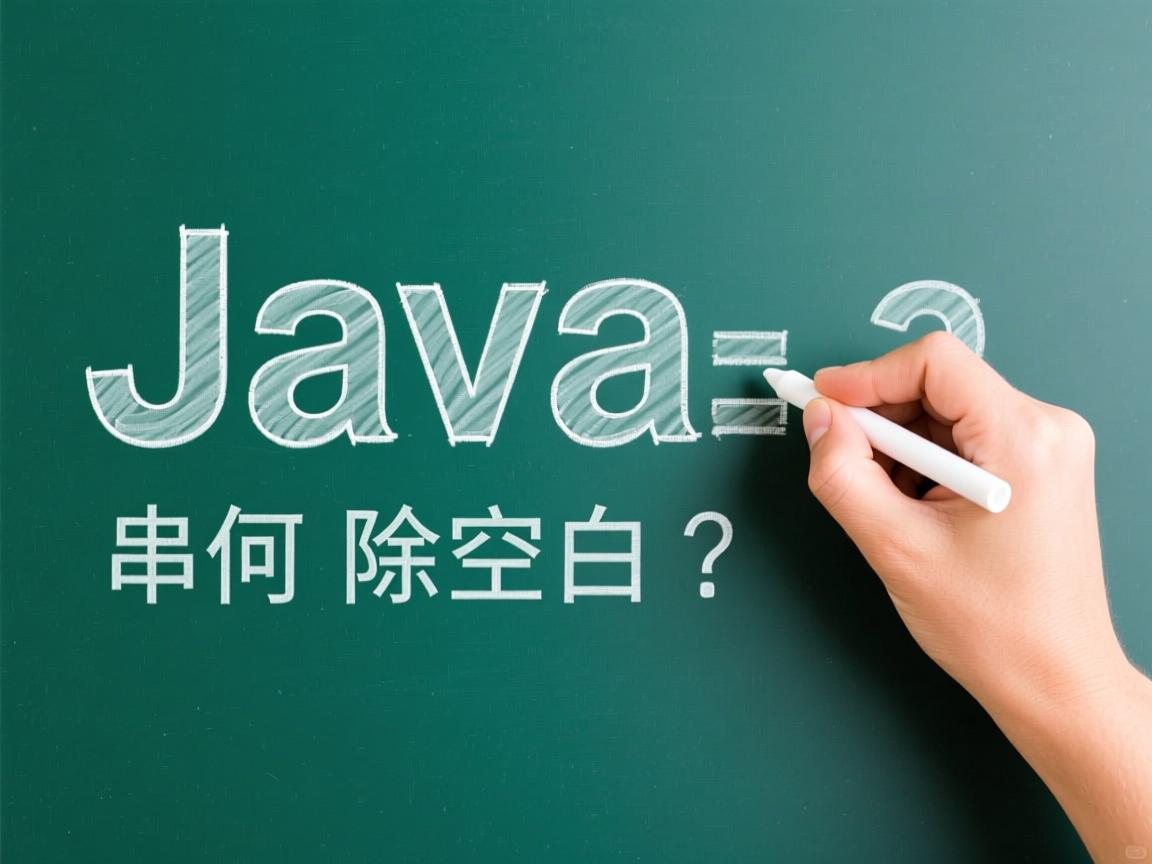 Java字符串如何去除空白?