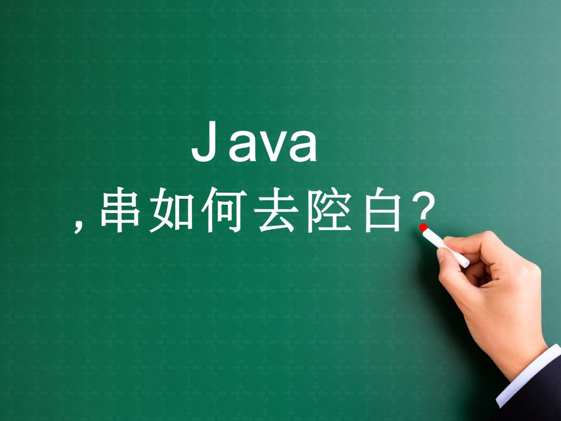 Java字符串如何去除空白?  第3张 Java字符串如何去除空白?  第3张