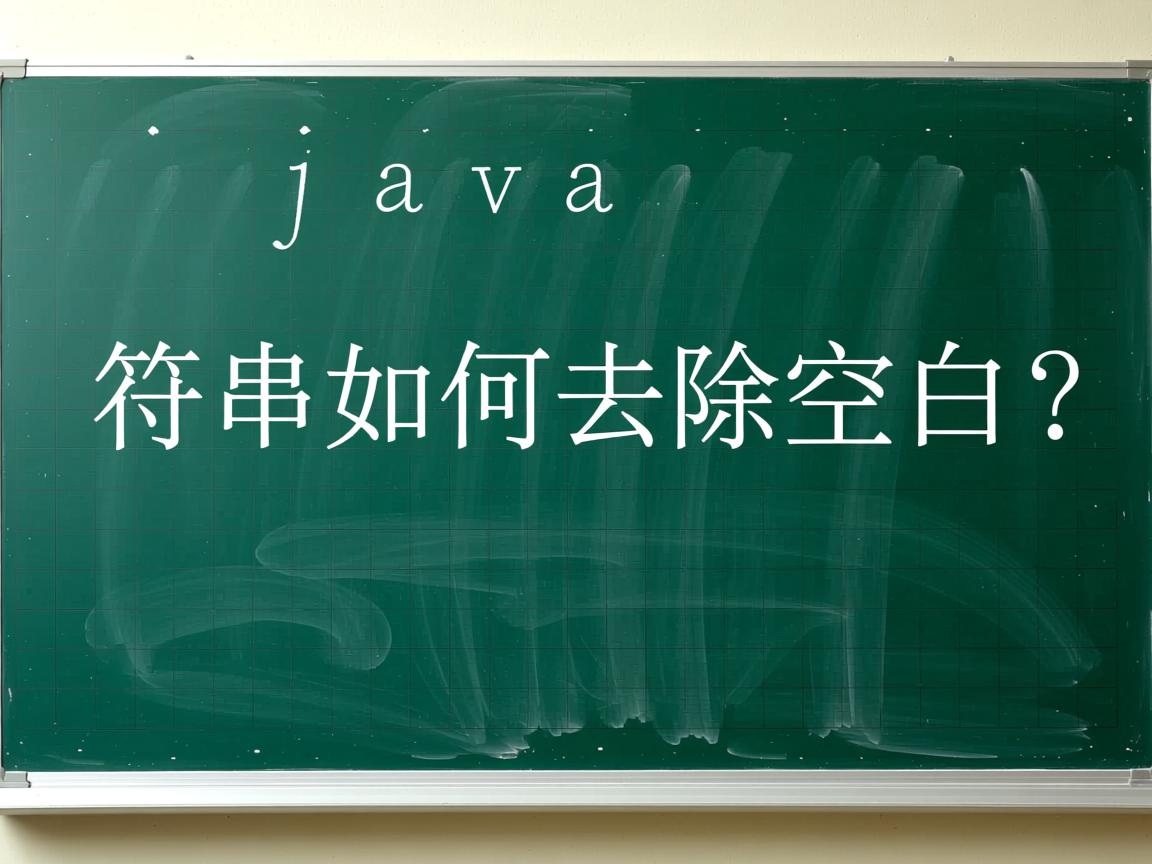 Java字符串如何去除空白?  第2张 Java字符串如何去除空白?  第2张