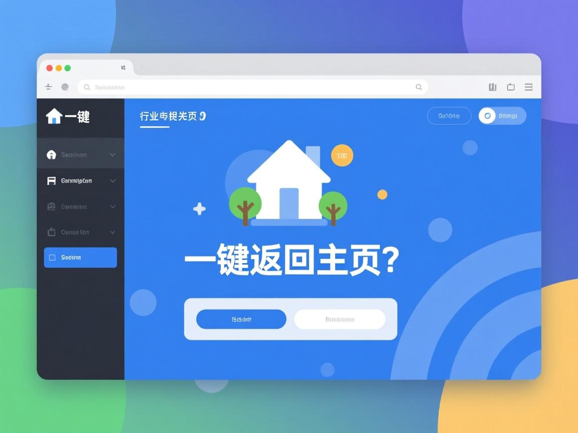 HTML按钮如何一键返回主页?