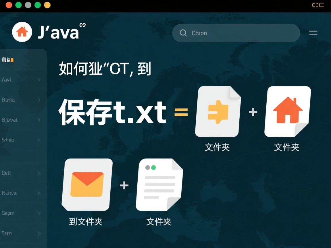 Java如何保存txt文件到文件夹  第2张 Java如何保存txt文件到文件夹  第2张