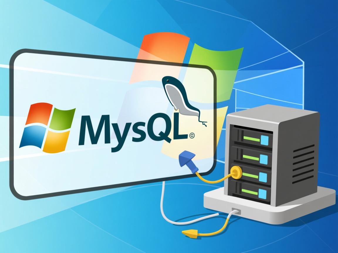 Windows如何连接MySQL数据库?  第1张 Windows如何连接MySQL数据库?  第1张