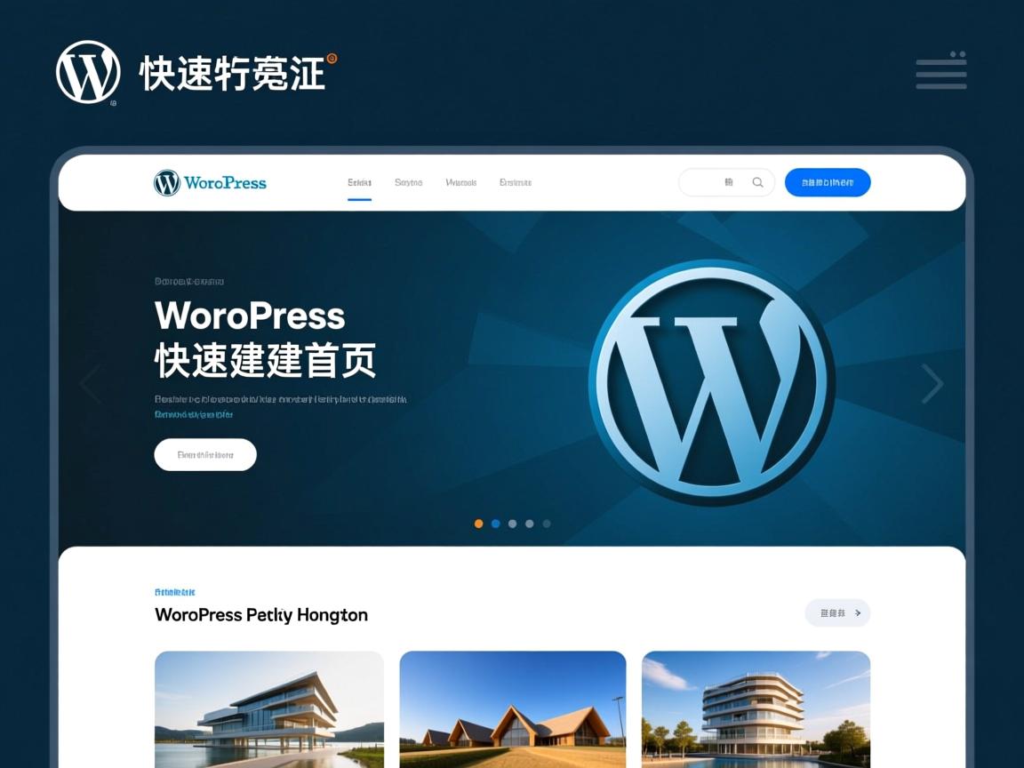 如何在WordPress快速新建首页?  第1张 如何在WordPress快速新建首页?  第1张