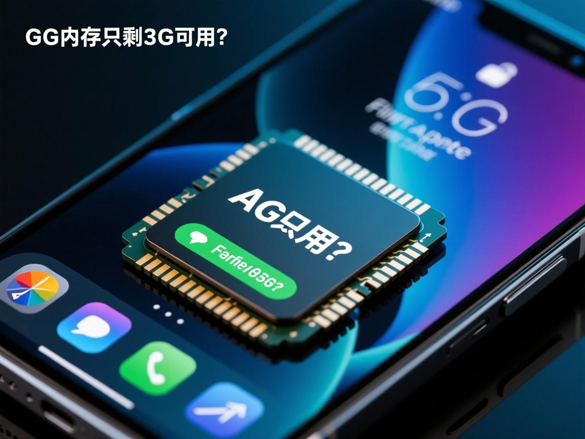 8G内存手机为何只剩3G可用?