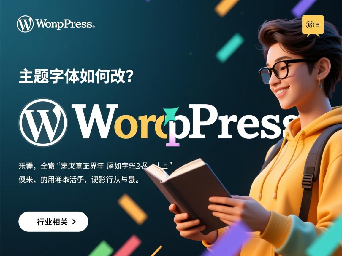 WordPress主题字体如何改?  第1张 WordPress主题字体如何改?  第1张