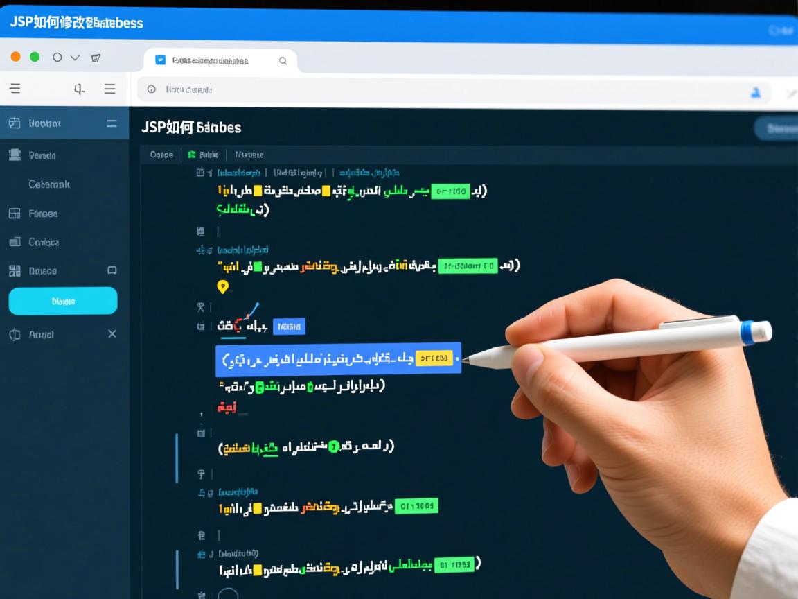JSP如何修改数据库语句？