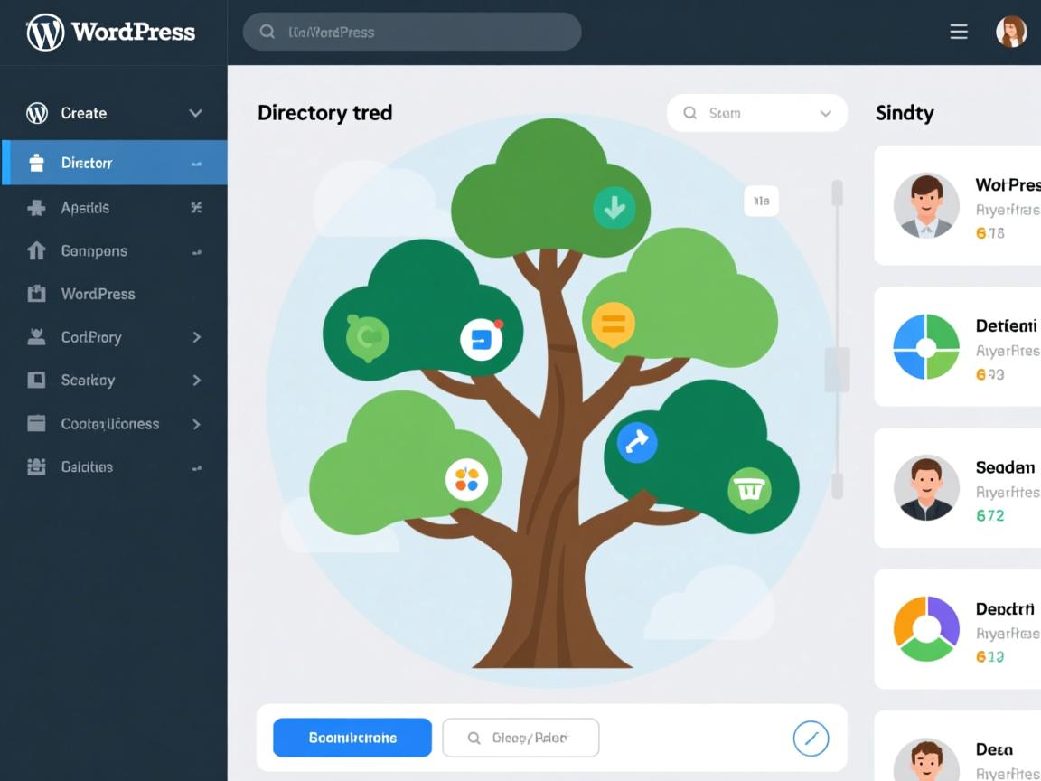 如何快速创建WordPress目录树  第2张 如何快速创建WordPress目录树  第2张