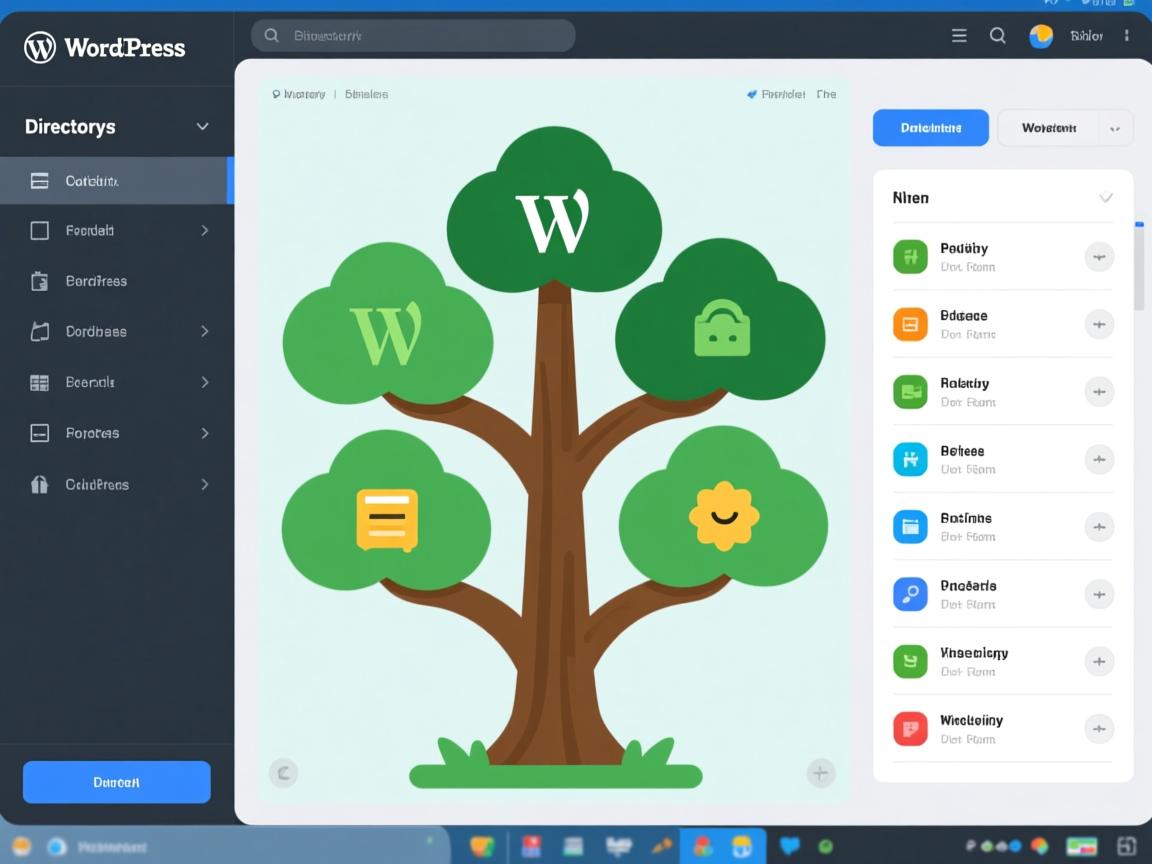 如何快速创建WordPress目录树  第1张 如何快速创建WordPress目录树  第1张