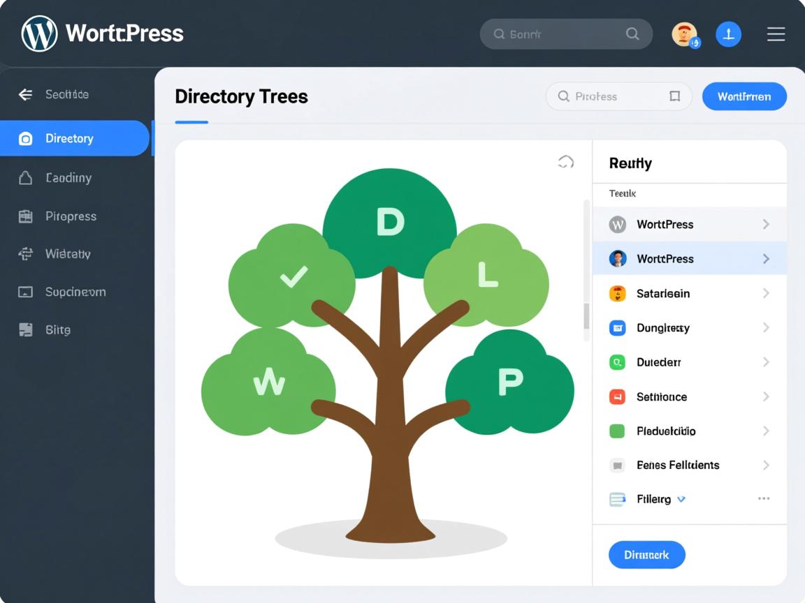 如何快速创建WordPress目录树  第3张 如何快速创建WordPress目录树  第3张