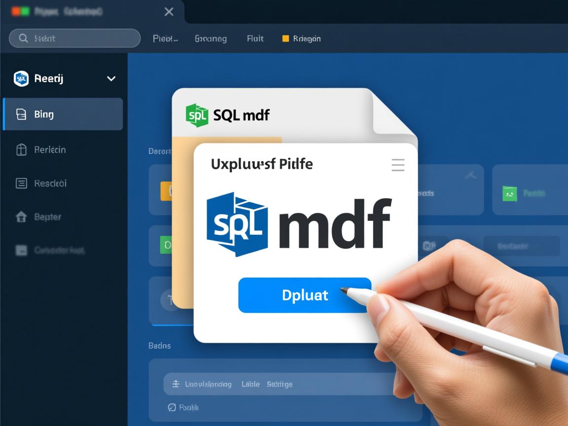如何打开SQL导出的mdf文件？  第1张