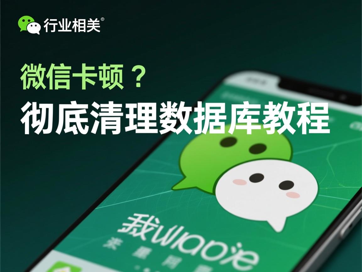 新版微信卡顿?彻底清理数据库教程