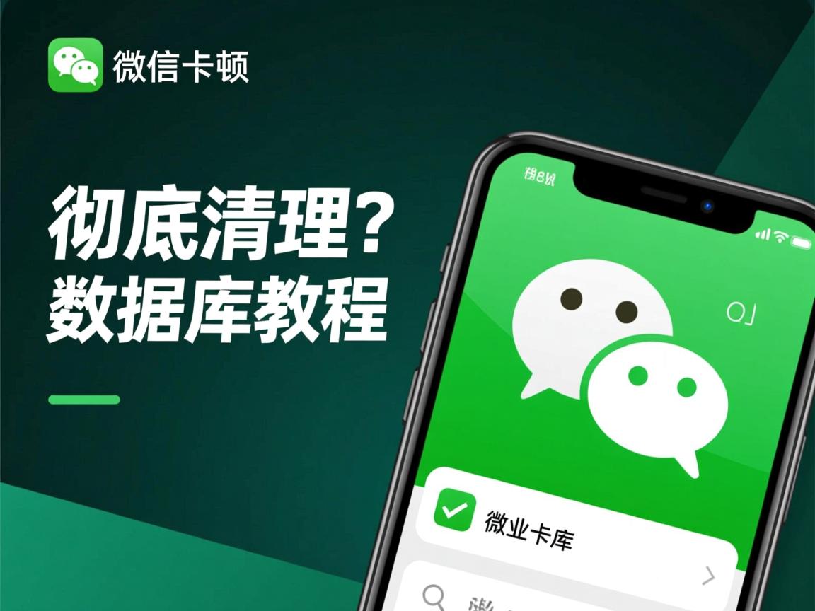 新版微信卡顿?彻底清理数据库教程  第3张 新版微信卡顿?彻底清理数据库教程  第3张