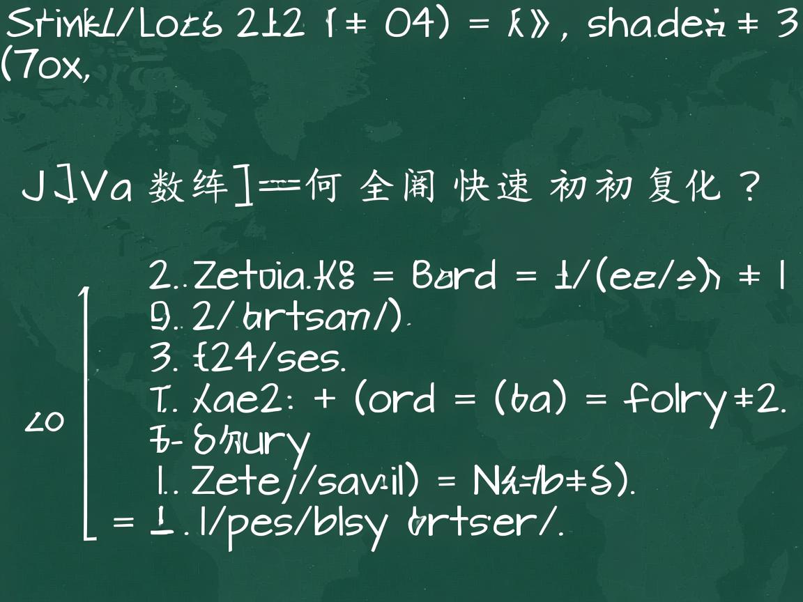 Java数组如何全部快速初始化?  第2张 Java数组如何全部快速初始化?  第2张