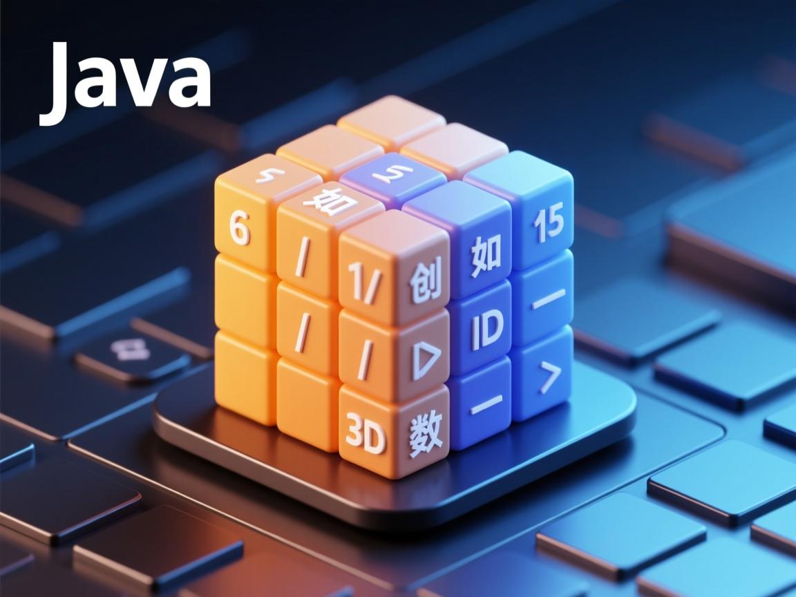 Java如何创建3D数组  第2张 Java如何创建3D数组  第2张