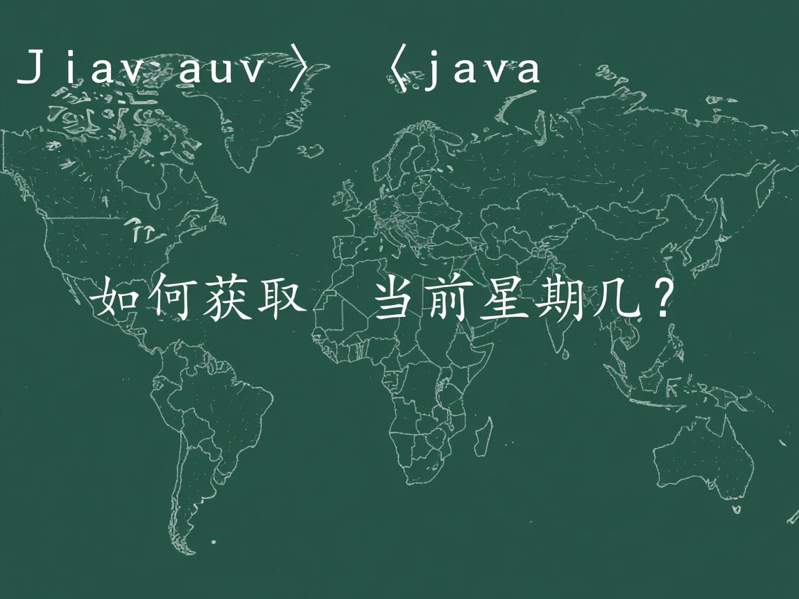 Java如何获取当前星期几？  第3张