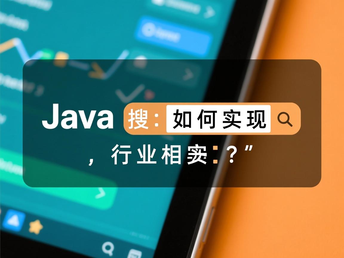 Java搜索如何实现?  第3张 Java搜索如何实现?  第3张