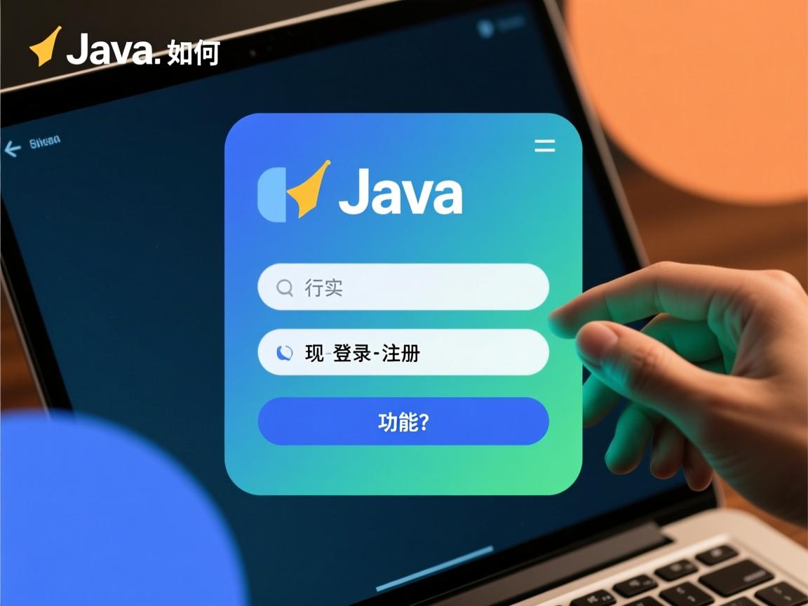 Java如何实现登录注册功能?  第1张 Java如何实现登录注册功能?  第1张