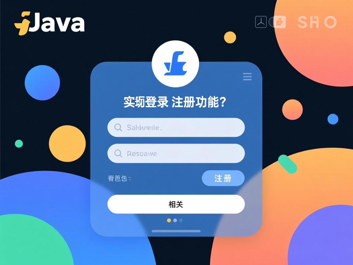 Java如何实现登录注册功能?  第3张 Java如何实现登录注册功能?  第3张