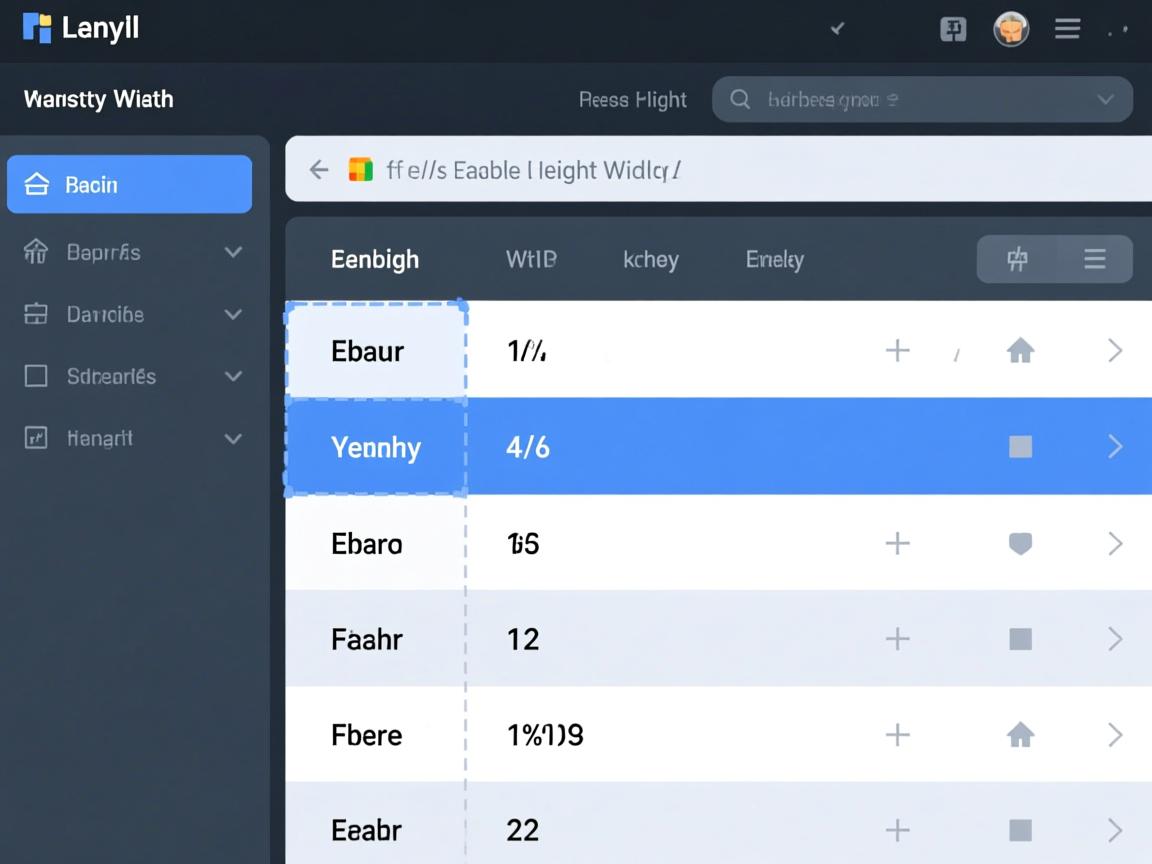 HTML表格高度宽度设置技巧?  第1张 HTML表格高度宽度设置技巧?  第1张