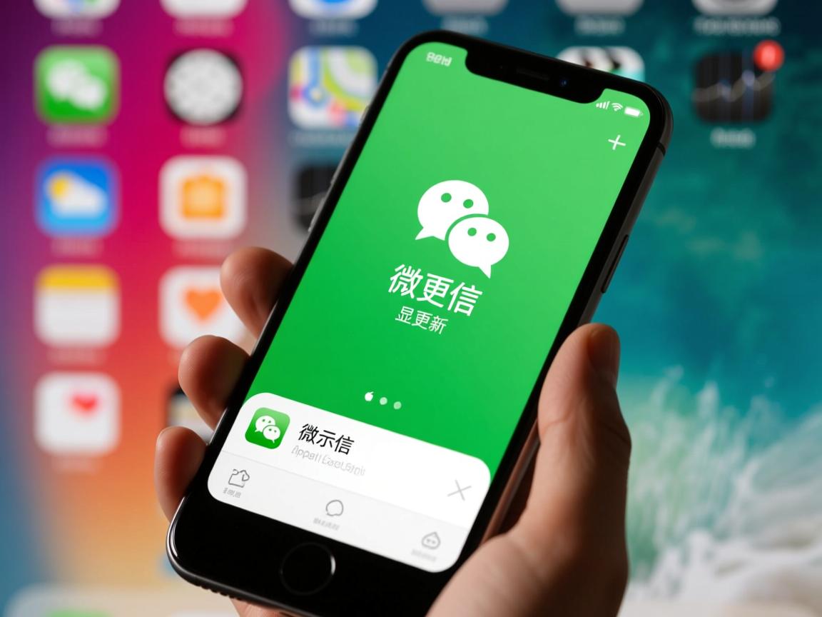 苹果7p微信为什么不显示更新