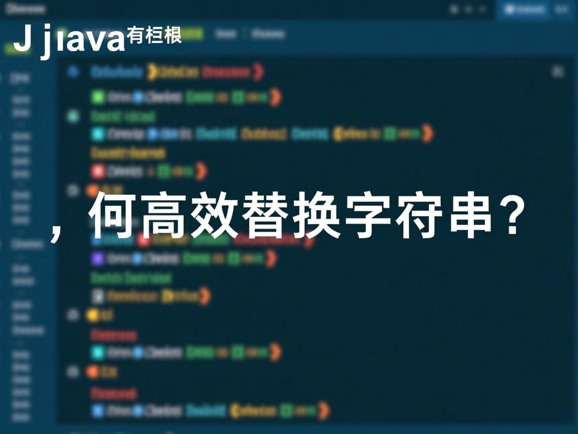 Java如何高效替换字符串?  第2张 Java如何高效替换字符串?  第2张