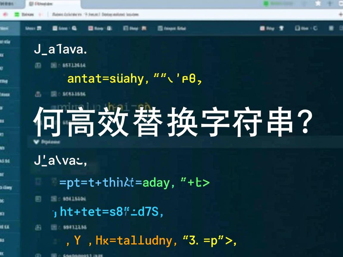 Java如何高效替换字符串?  第3张 Java如何高效替换字符串?  第3张