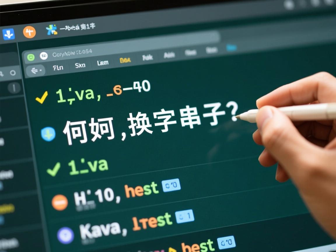Java如何替换字符串中的子串?  第1张 Java如何替换字符串中的子串?  第1张