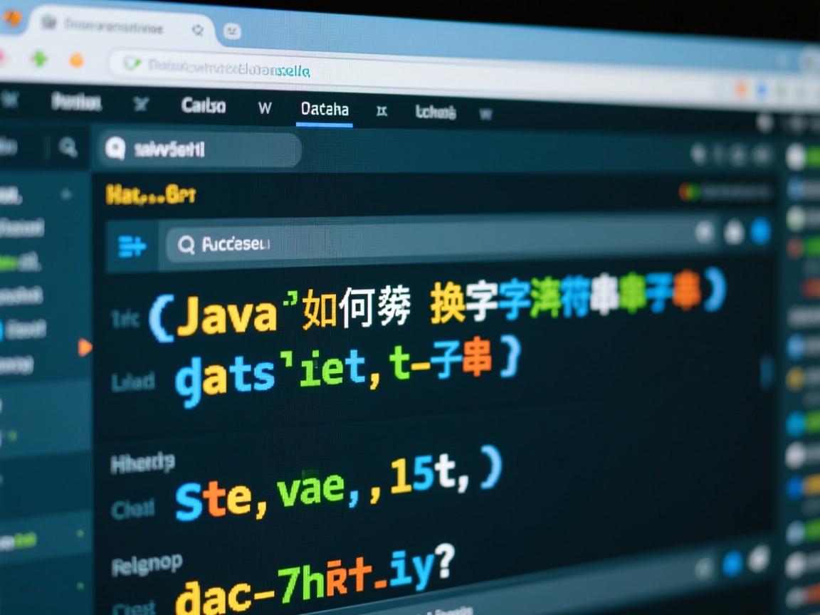 Java如何替换字符串中的子串?  第2张 Java如何替换字符串中的子串?  第2张