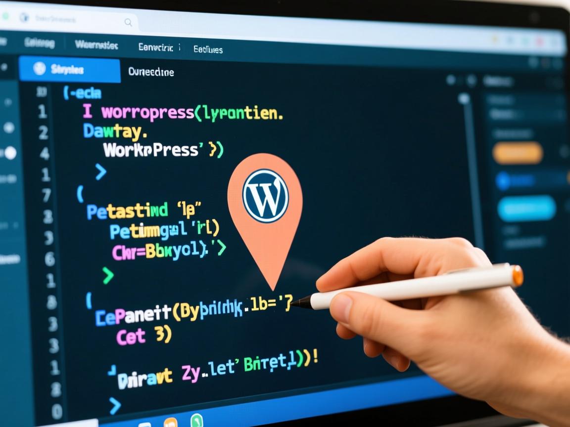 WordPress如何快速定位代码位置？