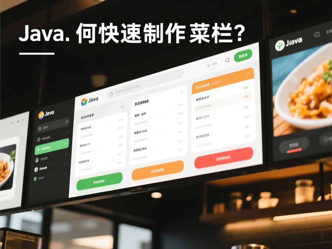 Java如何快速制作菜单栏?  第2张 Java如何快速制作菜单栏?  第2张