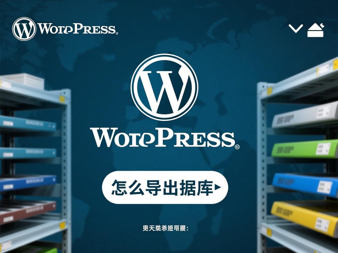 WordPress怎么导出数据库?  第2张 WordPress怎么导出数据库?  第2张