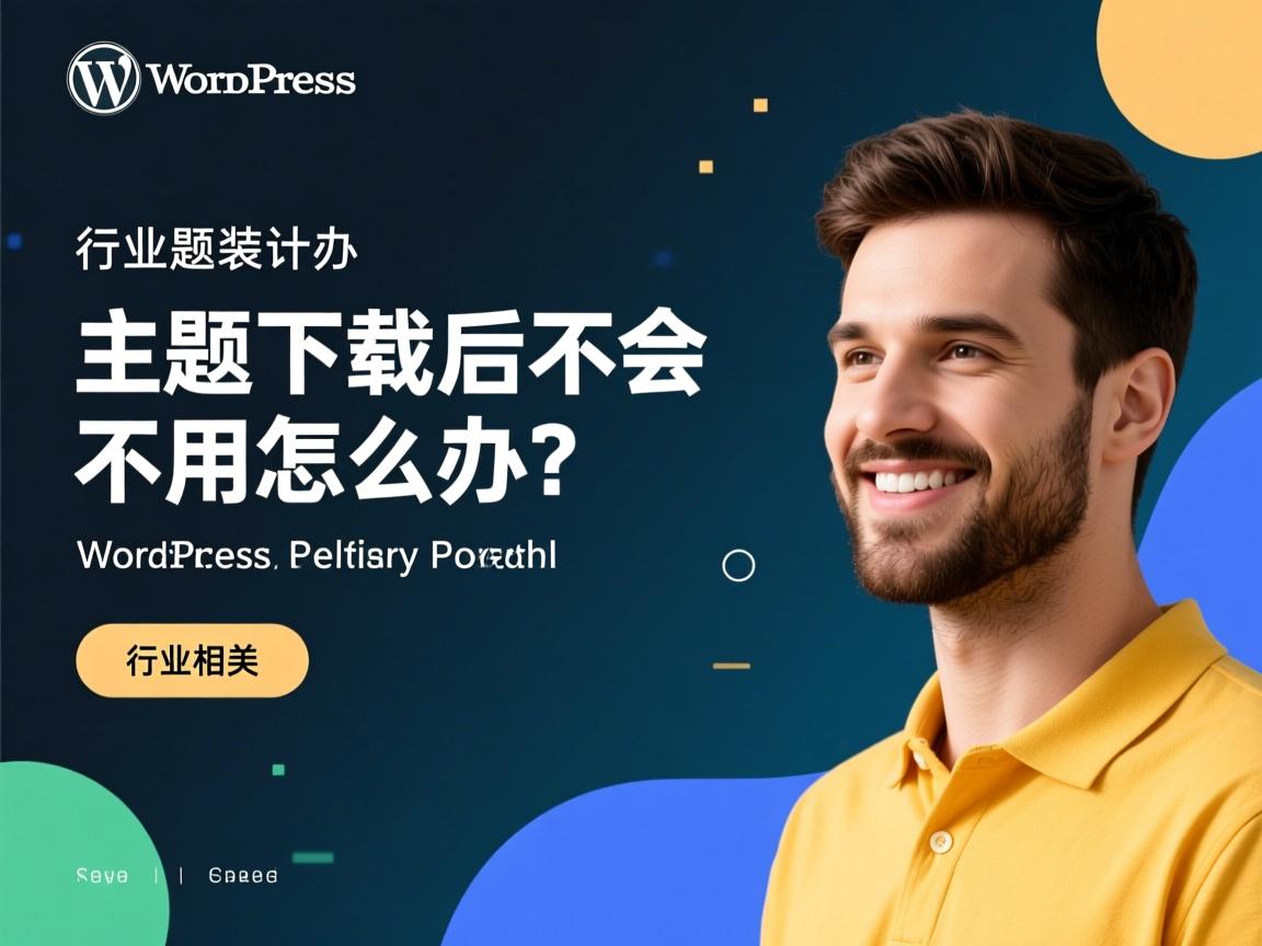 WordPress主题下载后不会用怎么办?  第1张 WordPress主题下载后不会用怎么办?  第1张