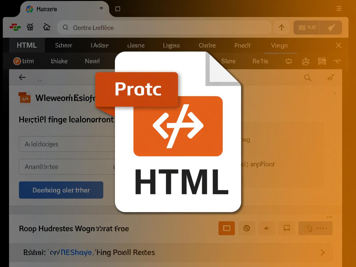 如何轻松保存网页为HTML文件?一招搞定!  第3张 如何轻松保存网页为HTML文件?一招搞定!  第3张
