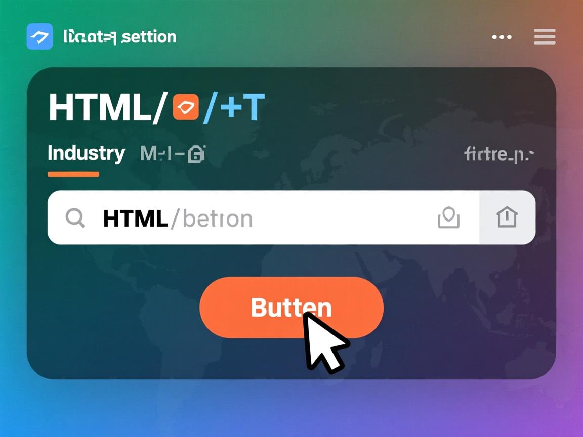 如何在HTML中创建按钮?