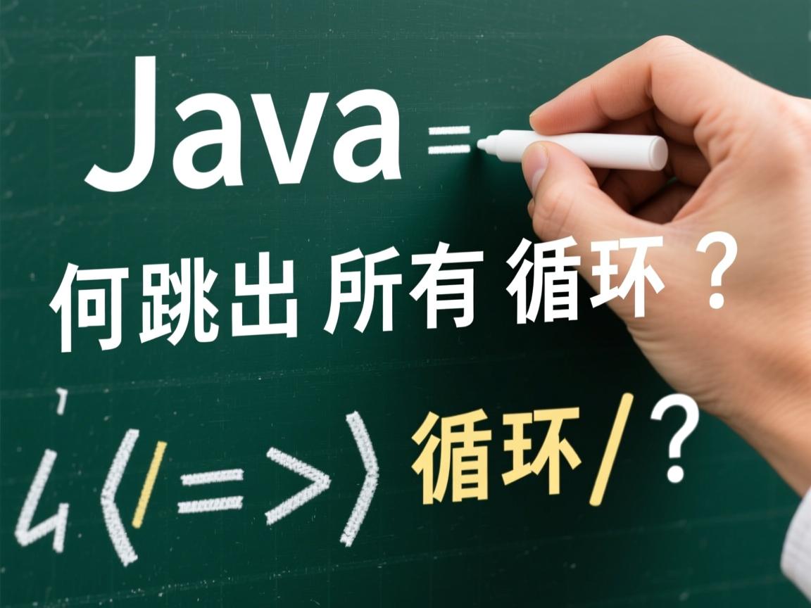 Java如何跳出所有循环?  第3张 Java如何跳出所有循环?  第3张