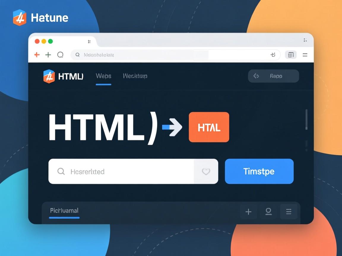 如何快速将网页转换为HTML?  第3张 如何快速将网页转换为HTML?  第3张