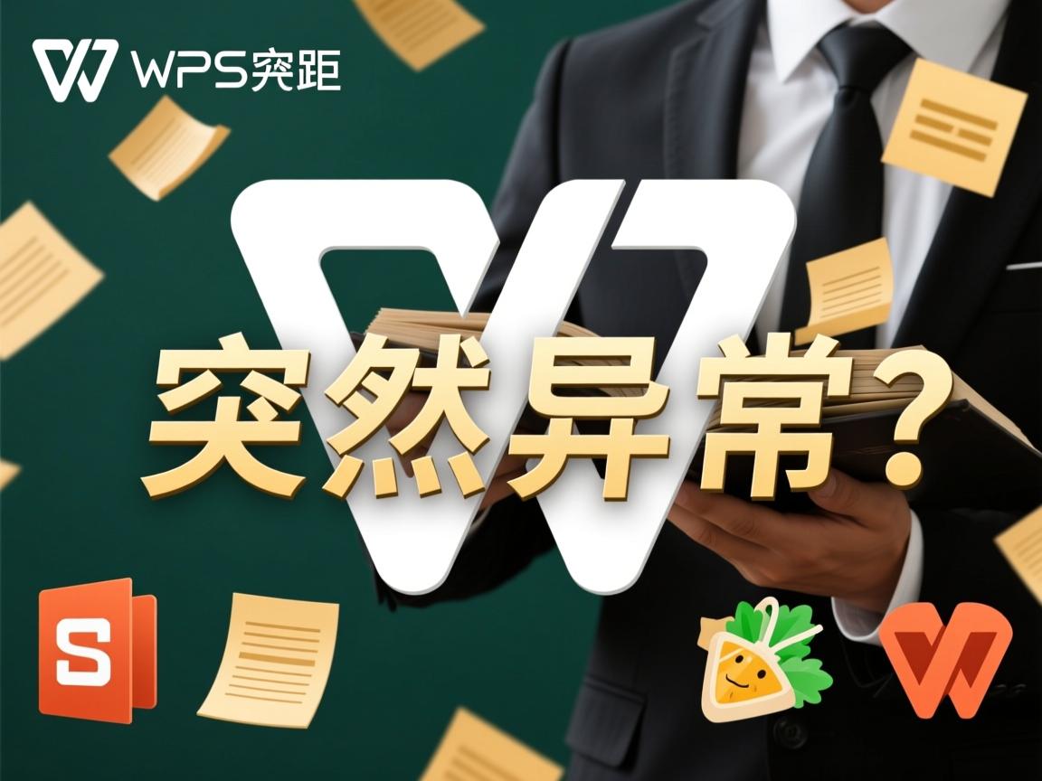 WPS行距突然异常?