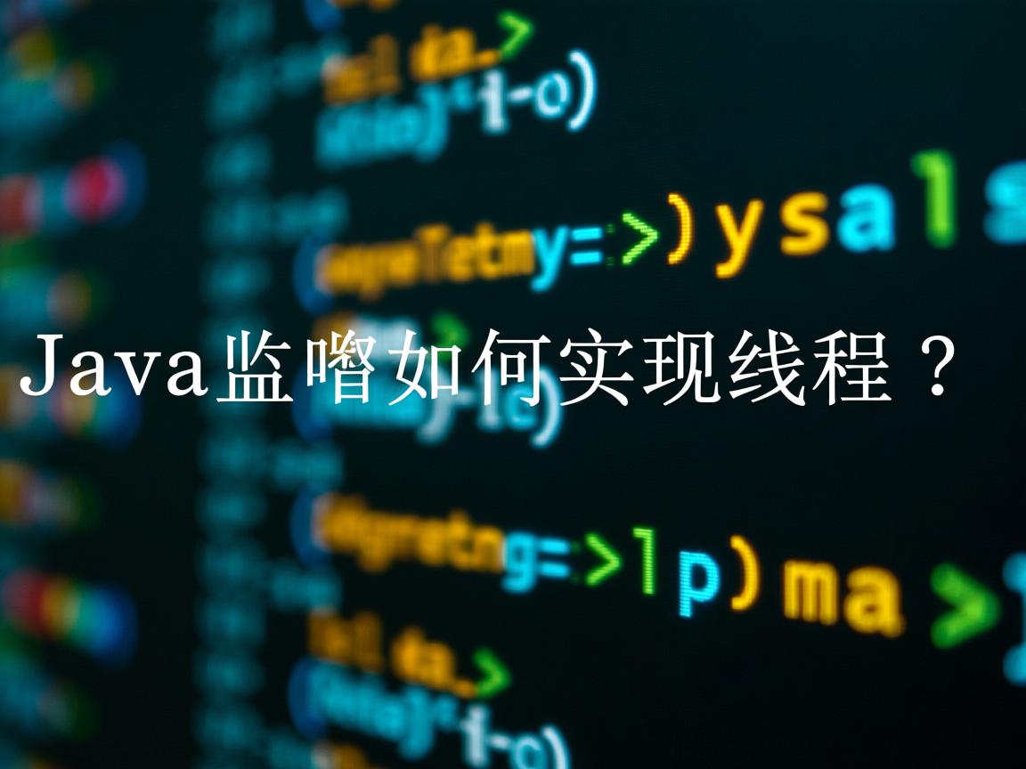 Java监听如何实现线程？
