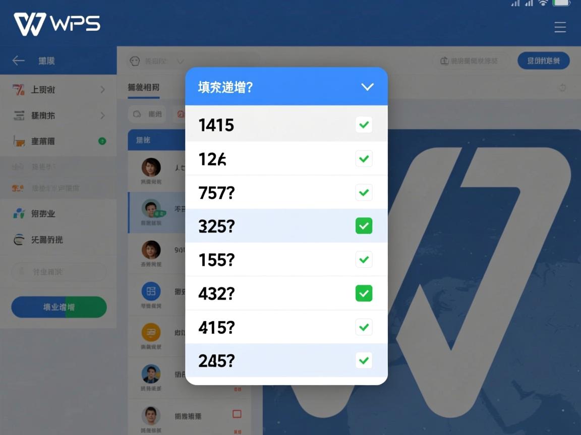 WPS下拉填充数字不递增?  第3张 WPS下拉填充数字不递增?  第3张