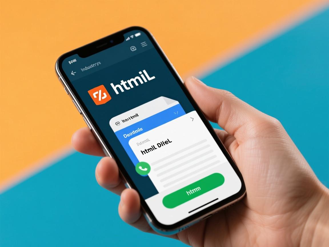 手机怎么制作html文件?