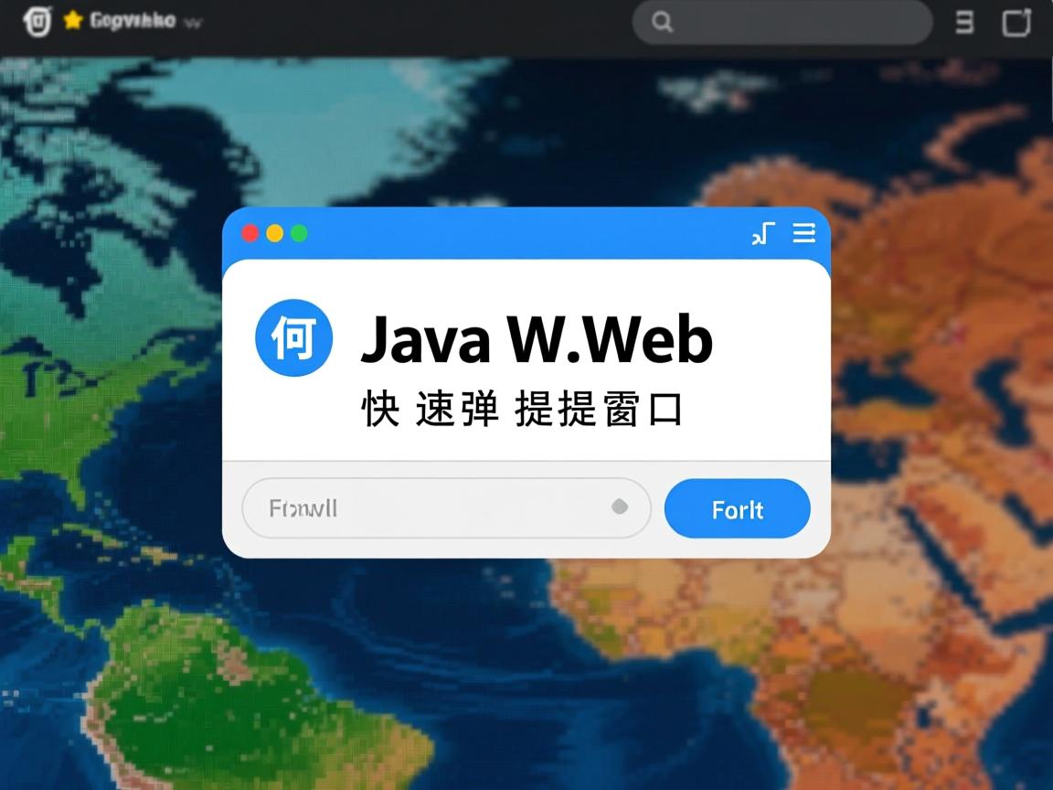 JavaWeb如何快速弹出提示窗口  第3张 JavaWeb如何快速弹出提示窗口  第3张