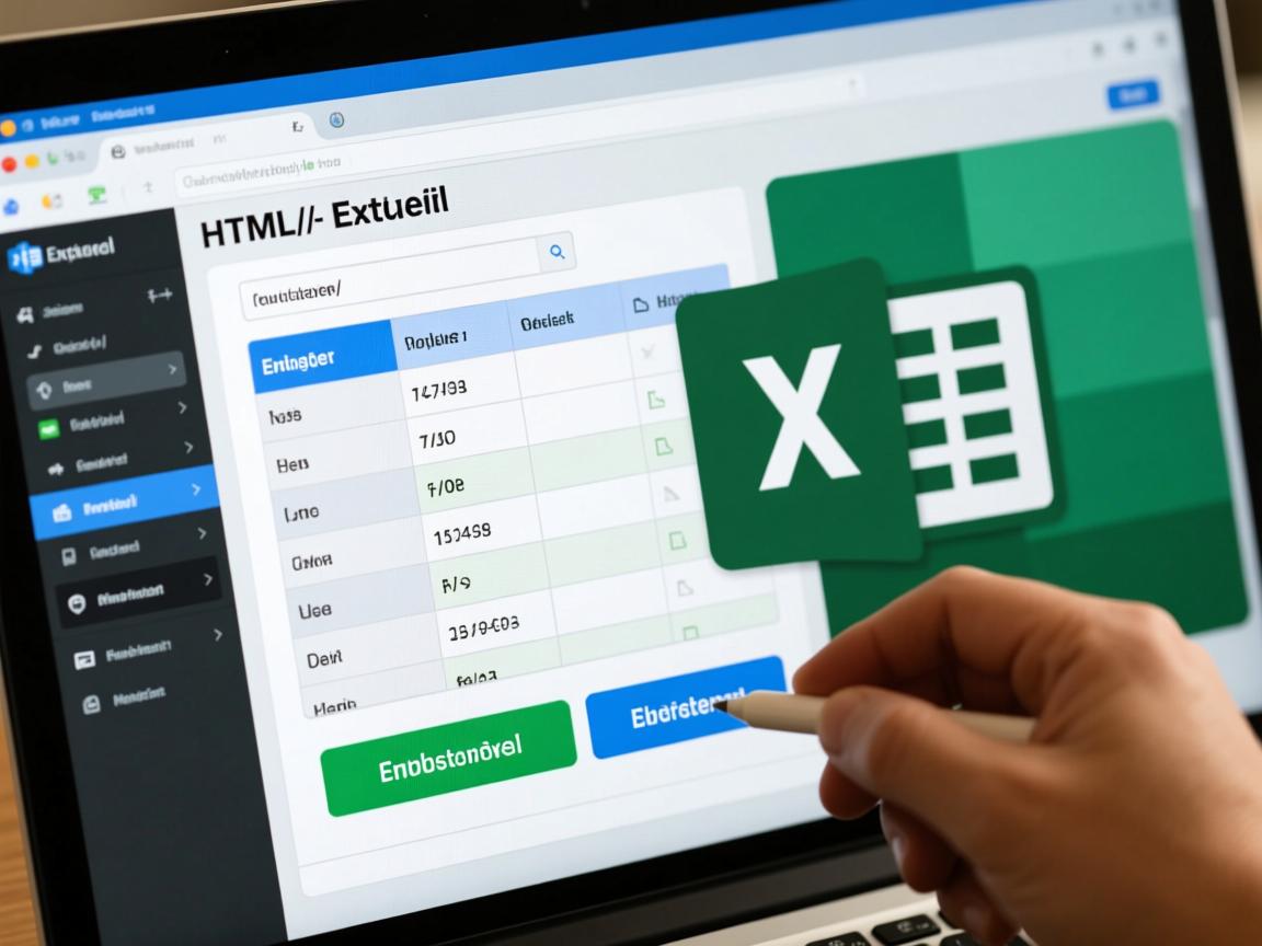 如何将HTML表格导出为Excel?  第1张 如何将HTML表格导出为Excel?  第1张