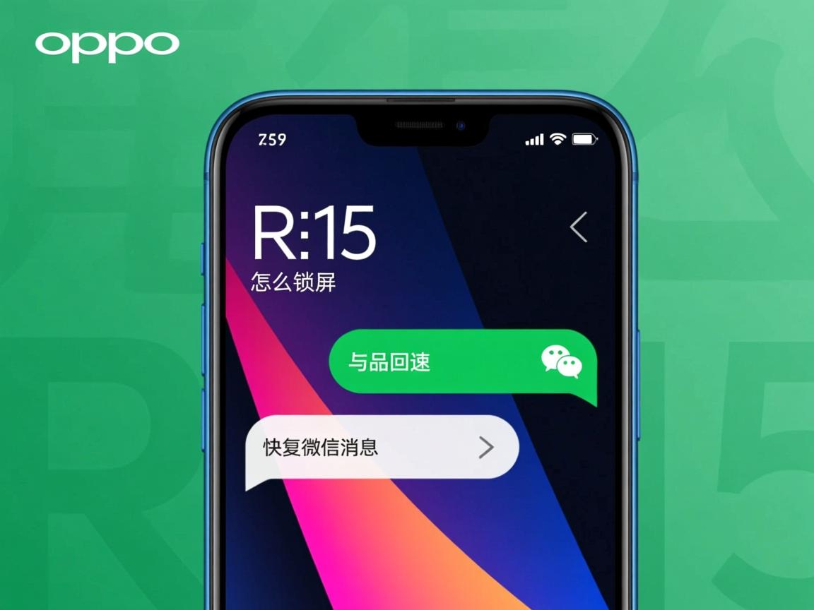 OPPO R15锁屏怎么快速回复微信消息  第1张