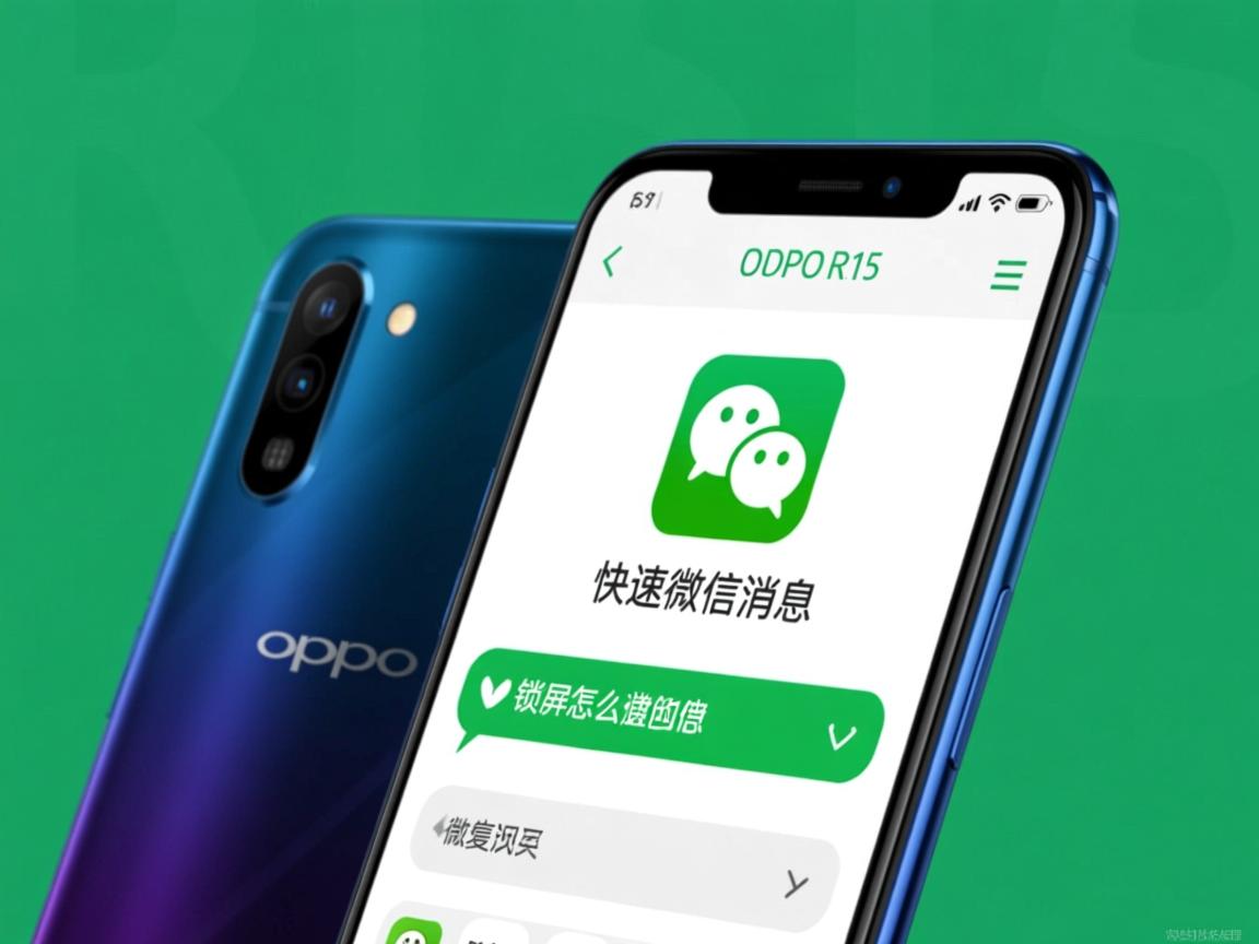 OPPO R15锁屏怎么快速回复微信消息  第2张